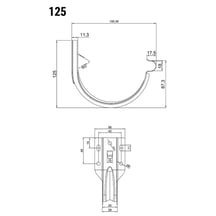 Konsolrinnenhalter | Titanzink | Ø 125 mm #2