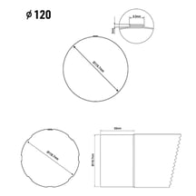 Regenfallrohr | Stahl | Ø 120 mm | 7024 - Graphitgrau | Länge = 3 m #2