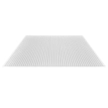 Polycarbonat Stegplatte | 16 mm | Breite 1200 mm | Klar | 2000 mm #1