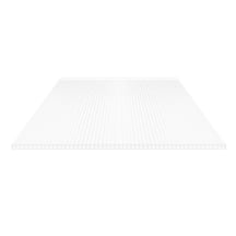 Polycarbonat Stegplatte | 25 mm | Breite 980 mm | Opal Weiß | Extra Stark | 2000 mm #1