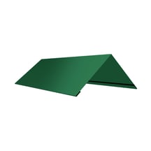 Firstblech flach | 200 x 200 x 2000 mm | 140° | Stahl 0,50 mm | 25 µm Polyester | 6029 - Minzgrün #1