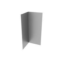 Innenecke | 100 x 100 x 2000 mm | Stahl 0,75 mm | 25 µm Polyester | 9007 - Graualuminium #1