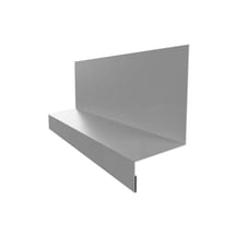 Sockelleiste | 40 x 24 x 25 x 2000 mm | Stahl 0,75 mm | 25 µm Polyester | 9007 - Graualuminium #1