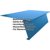 Startprofil | Für Stehfalzprofil PD-510-S | Stahl 0,50 mm | 25 µm Polyester | 5010 - Enzianblau #2