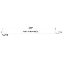 Stehfalzblech PD-510-S | Nano | Anti-Tropf 700 g/m² | Stahl 0,50 mm | 50 µm PURMAT® | 011 - Grün #3