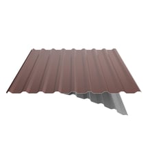 Trapezblech 20/1100 | Dach | Anti-Tropf 700 g/m² | Aktionsblech | Stahl 0,75 mm | 25 µm Polyester | 8012 - Rotbraun #5