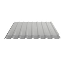 Trapezblech 20/1100 | Dach | Anti-Tropf 700 g/m² | Aktionsblech | Stahl 0,75 mm | 25 µm Polyester | 9006 - Weißaluminium #4