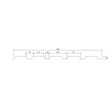 Trapezblech 35/207 | Wand | Stahl 0,50 mm | 35 µm Mattpolyester | 32 - Dunkelbraun #5