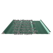 Trapezblech 45/333 | Dach | Stahl 0,50 mm | 60 µm TTHD | 6005 - Moosgrün #2