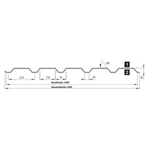 Trapezblech T35/207M | Wand | Aluminium 0,70 mm | 25 µm Polyester | 8012 - Rotbraun #5