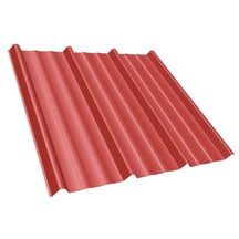 Trapezblech T45/333M | Dach | Anti-Tropf 700 g/m² | Stahl 0,50 mm | 25 µm Polyester | 3016 - Korallenrot #1