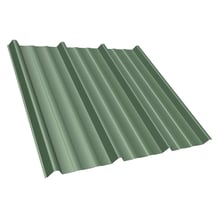 Trapezblech T45/333M | Dach | Anti-Tropf 700 g/m² | Stahl 0,50 mm | 25 µm Polyester | 6011 - Resedagrün #1