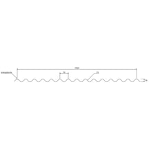 Wellblech 18/1064 | Dach | Anti-Tropf 1000 g/m² | Stahl 0,75 mm | 60 µm Puramid | 7016 - Anthrazitgrau #10