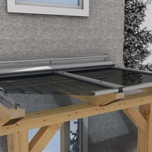 Polycarbonat Stegplatte | 16 mm | Profil ECO | Sparpaket | Plattenbreite 980 mm | Klar | Novalite | Breite 3,05 m | Länge 2,00 m #6