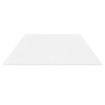 Polycarbonat Stegplatte | 16 mm | Breite 1200 mm | Opal Weiß | 2000 mm