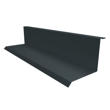 Wandanschluss | Typ 1 | 100 x 110 x 2000 mm | 90° | Stahl 0,50 mm | 50 µm PURLAK® | 7016 - Anthrazitgrau