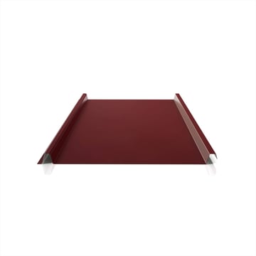 Stehfalzblech 33/500-LE | Dach | Anti-Tropf 1000 g/m² | Stahl 0,50 mm | 25 µm Polyester | 3005 - Weinrot