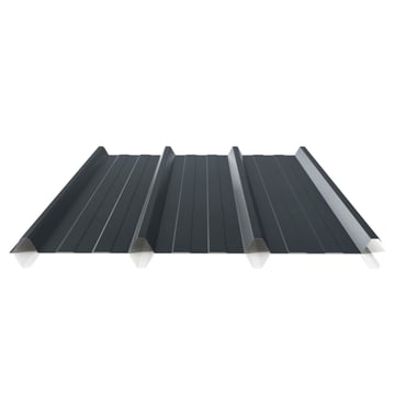 Trapezblech 45/333 | Dach | Anti-Tropf 1000 g/m² | Sonderposten | Stahl 0,40 mm | 25 µm Polyester | 7016 - Anthrazitgrau