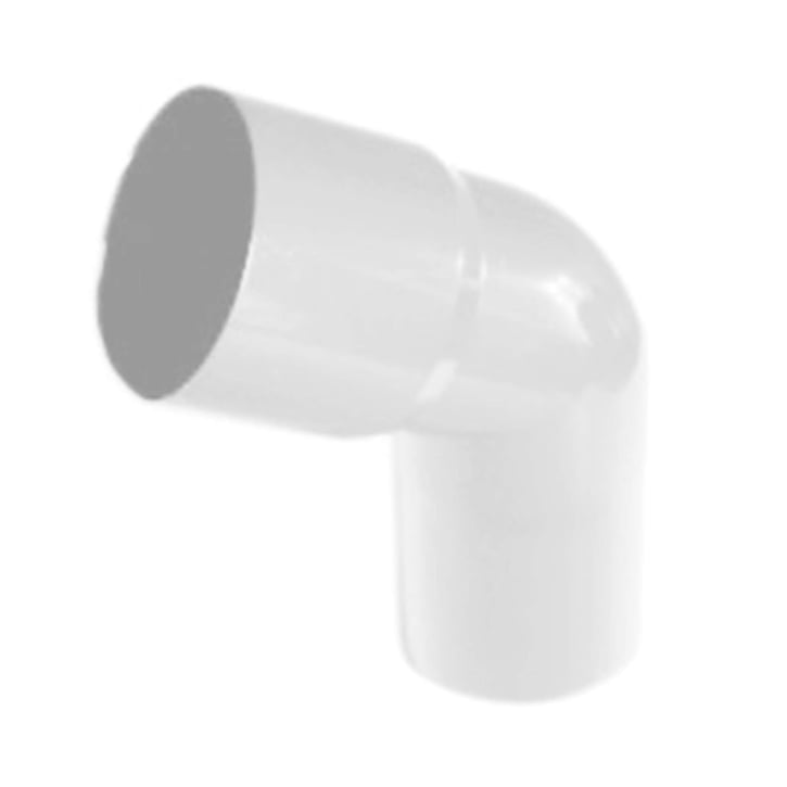 Fallrohrbogen 60° | PVC | Ø 75 mm | Farbe Weiß #1