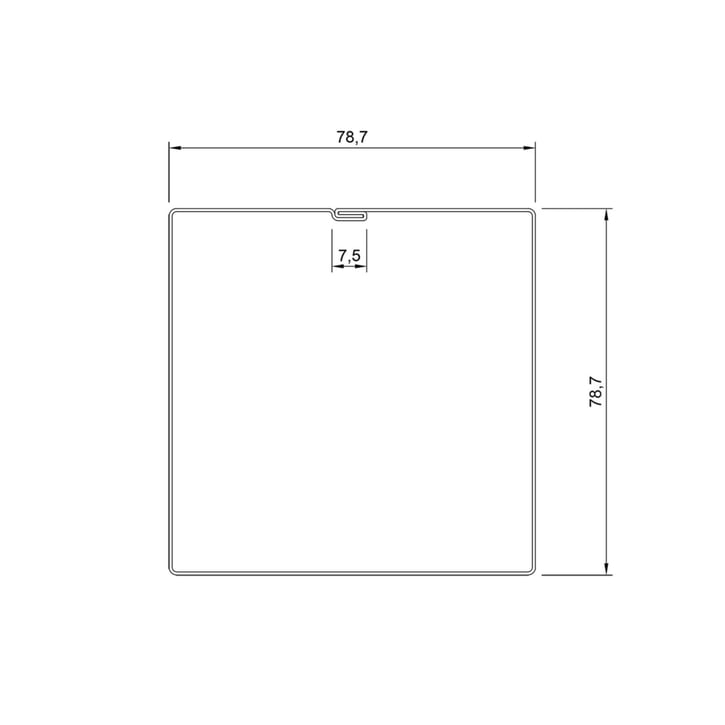 Stahl Kastenrinnen Sparpaket 3 m | Ø 125/80 mm | 7016 - Anthrazitgrau #14