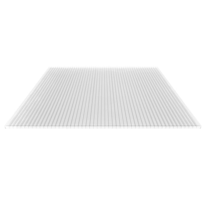 Polycarbonat Stegplatte | 16 mm | Breite 1200 mm | Klar | 6000 mm #1