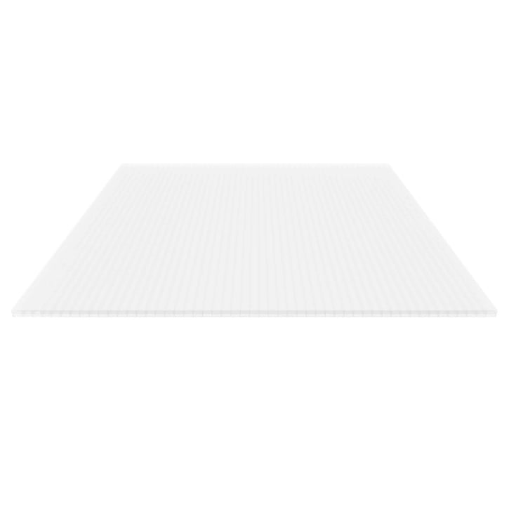 Polycarbonat Stegplatte | 16 mm | Breite 1200 mm | Opal Weiß | 5000 mm #1