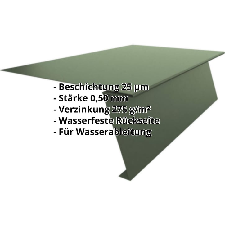 Startprofil | Für Stehfalzprofil PD-510-S | Stahl 0,50 mm | 25 µm Polyester | 6020 - Chromoxidgrün #2