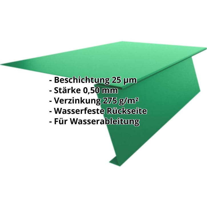 Startprofil | Für Stehfalzprofil PD-510-S | Stahl 0,50 mm | 25 µm Polyester | 6029 - Minzgrün #2