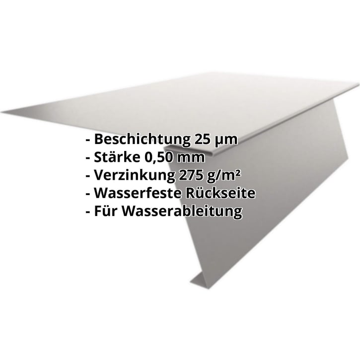 Startprofil | Für Stehfalzprofil PD-510-S | Stahl 0,50 mm | 25 µm Polyester | 9007 - Graualuminium #2