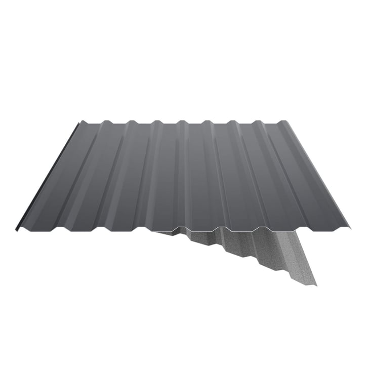 Trapezblech 20/1100 | Dach | Anti-Tropf 1000 g/m² | Stahl 0,50 mm | 25 µm Polyester | 7016 - Anthrazitgrau #6