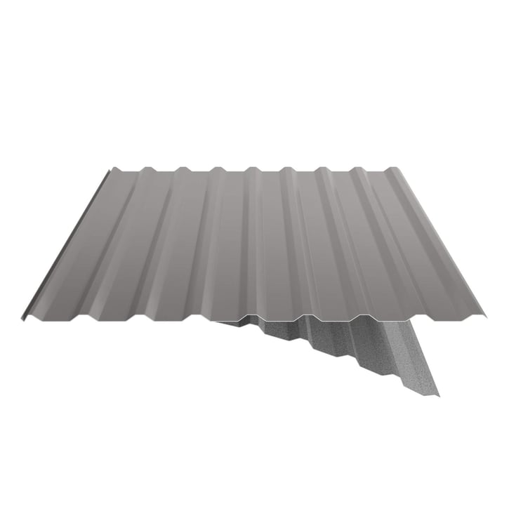 Trapezblech 20/1100 | Dach | Anti-Tropf 1000 g/m² | Stahl 0,50 mm | 25 µm Polyester | 9007 - Graualuminium #6