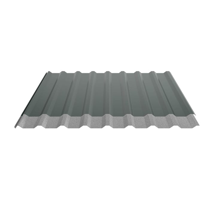 Trapezblech 20/1100 | Dach | Anti-Tropf 1000 g/m² | Stahl 0,50 mm | 60 µm TTHD | 6005 - Moosgrün #5