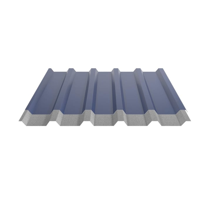 Trapezblech 35/207 | Dach | Anti-Tropf 1000 g/m² | Stahl 0,50 mm | 25 µm Polyester | 5010 - Enzianblau #5