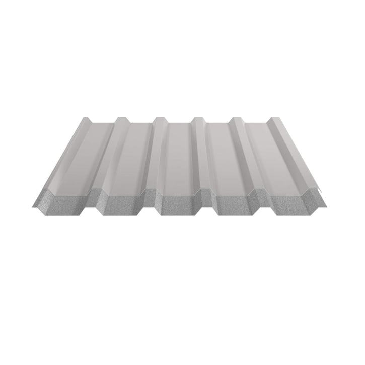 Trapezblech 35/207 | Dach | Anti-Tropf 1000 g/m² | Stahl 0,50 mm | 25 µm Polyester | 7035 - Lichtgrau #5