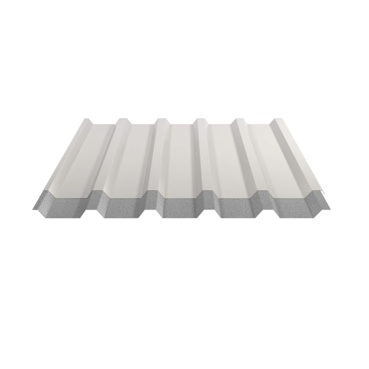 Trapezblech 35/207 | Dach | Anti-Tropf 1000 g/m² | Stahl 0,50 mm | 25 µm Polyester | 9010 - Reinweiß #5