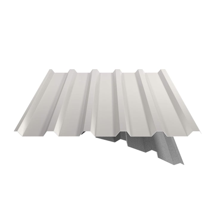 Trapezblech 35/207 | Dach | Anti-Tropf 1000 g/m² | Stahl 0,50 mm | 25 µm Polyester | 9010 - Reinweiß #6