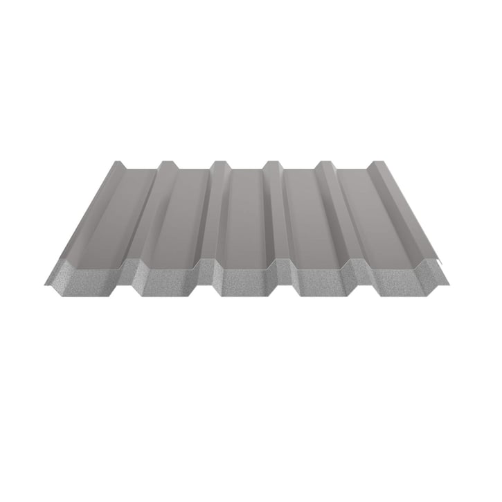 Trapezblech 35/207 | Dach | Anti-Tropf 1000 g/m² | Stahl 0,50 mm | 25 µm Polyester | 9007 - Graualuminium #5