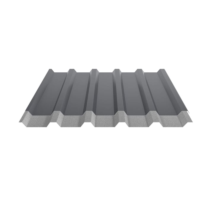 Trapezblech 35/207 | Dach | Anti-Tropf 1000 g/m² | Stahl 0,63 mm | 25 µm Polyester | 7016 - Anthrazitgrau #5