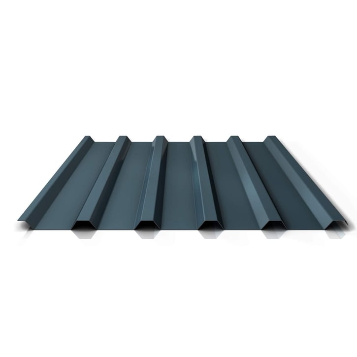 Trapezblech 35/207 | Dach | Stahl 0,50 mm | 35 µm Mattpolyester | 32 - Dunkelbraun #1
