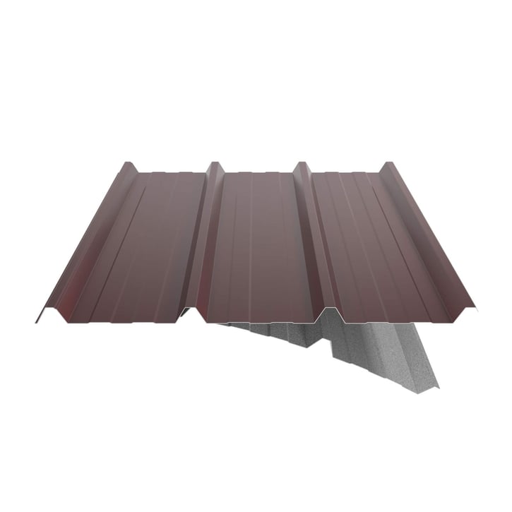 Trapezblech 45/333 | Dach | Anti-Tropf 1000 g/m² | Stahl 0,50 mm | 25 µm Polyester | 3005 - Weinrot #6