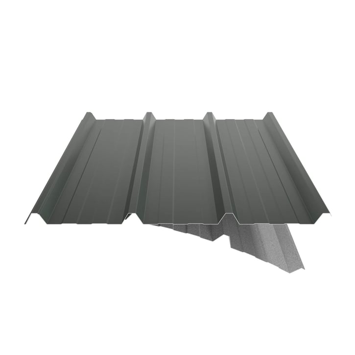 Trapezblech 45/333 | Dach | Anti-Tropf 1000 g/m² | Stahl 0,50 mm | 25 µm Polyester | 6020 - Chromoxidgrün #6