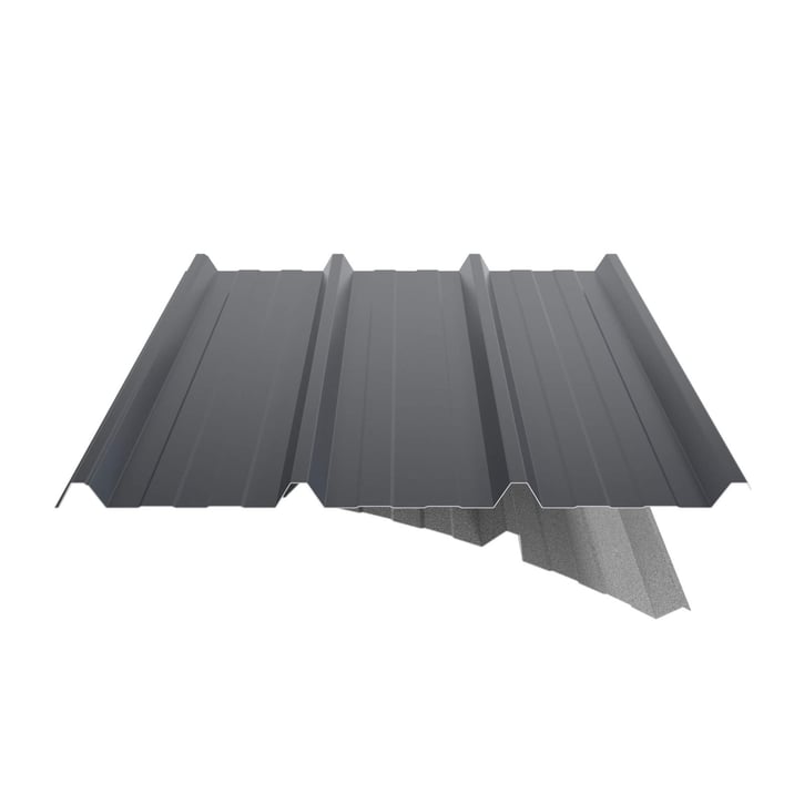 Trapezblech 45/333 | Dach | Anti-Tropf 1000 g/m² | Stahl 0,50 mm | 25 µm Polyester | 7016 - Anthrazitgrau #6