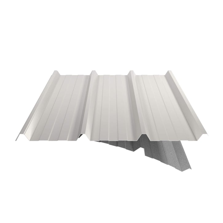 Trapezblech 45/333 | Dach | Anti-Tropf 1000 g/m² | Stahl 0,50 mm | 25 µm Polyester | 9010 - Reinweiß #6