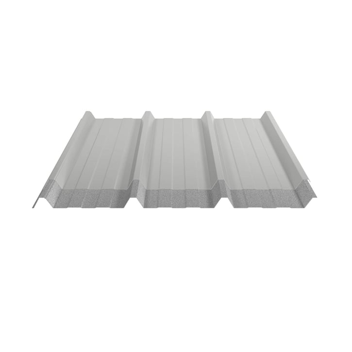 Trapezblech 45/333 | Dach | Anti-Tropf 1000 g/m² | Stahl 0,50 mm | 25 µm Polyester | 9006 - Weißaluminium #5