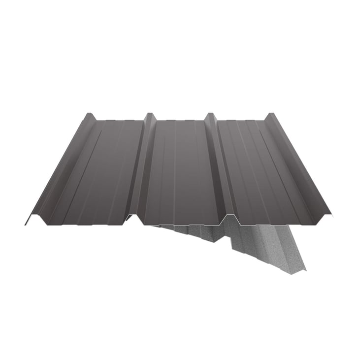Trapezblech 45/333 | Dach | Anti-Tropf 1000 g/m² | Stahl 0,75 mm | 25 µm Polyester | 8017 - Schokoladenbraun #6