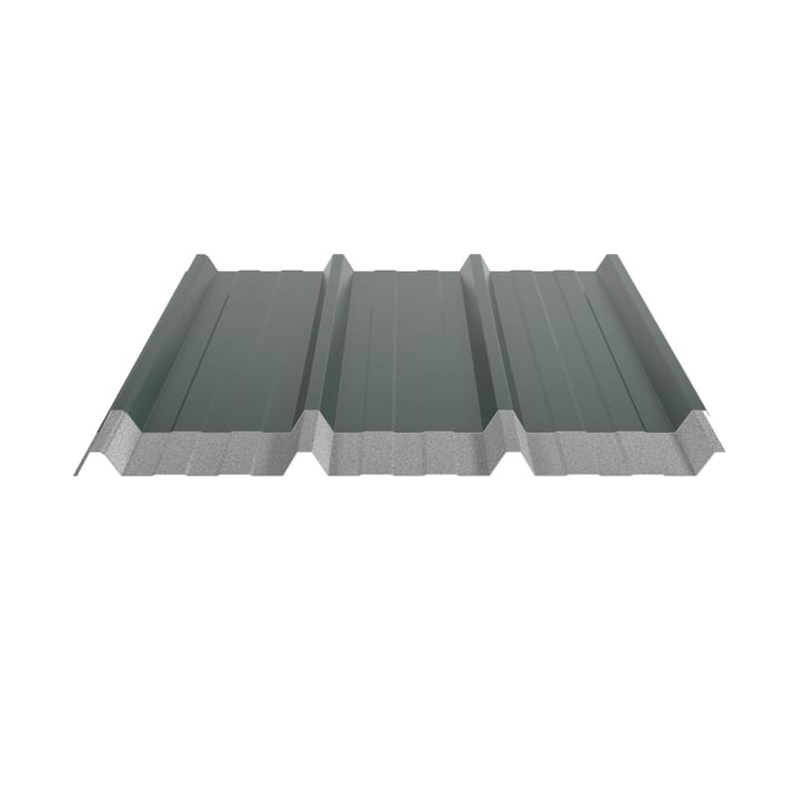 Trapezblech 45/333 | Dach | Anti-Tropf 1000 g/m² | Stahl 0,50 mm | 60 µm TTHD | 6005 - Moosgrün #5