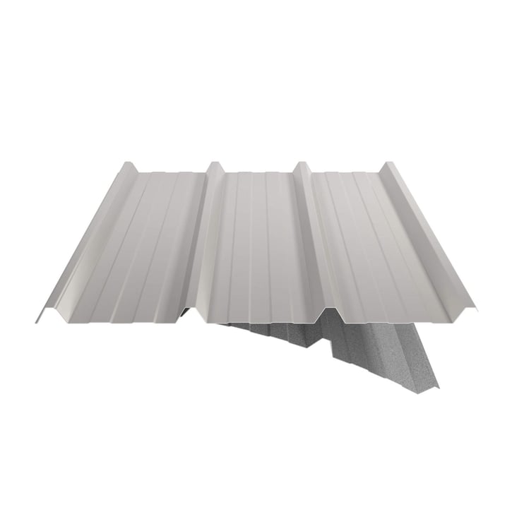 Trapezblech 45/333 | Dach | Anti-Tropf 2400 g/m² | Stahl 0,50 mm | 25 µm Polyester | 9002 - Grauweiß #6