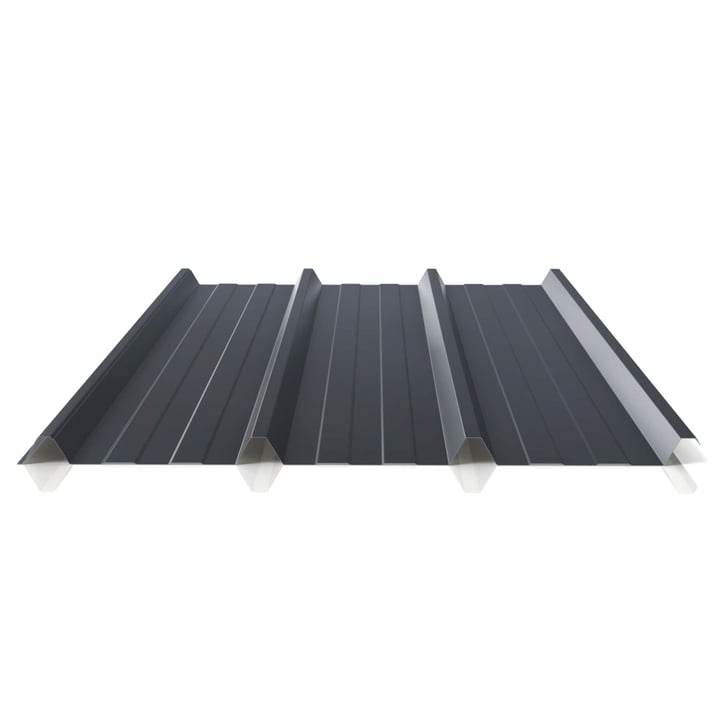 Trapezblech 45/333 | Dach | Anti-Tropf 1000 g/m² | Stahl 0,50 mm | 35 µm Mattpolyester | 32 - Dunkelbraun #1