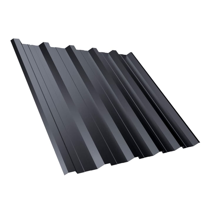 Trapezblech T35DR | Dach | Anti-Tropf 700 g/m² | Stahl 0,50 mm | 25 µm Polyester | 7024 - Graphitgrau #1