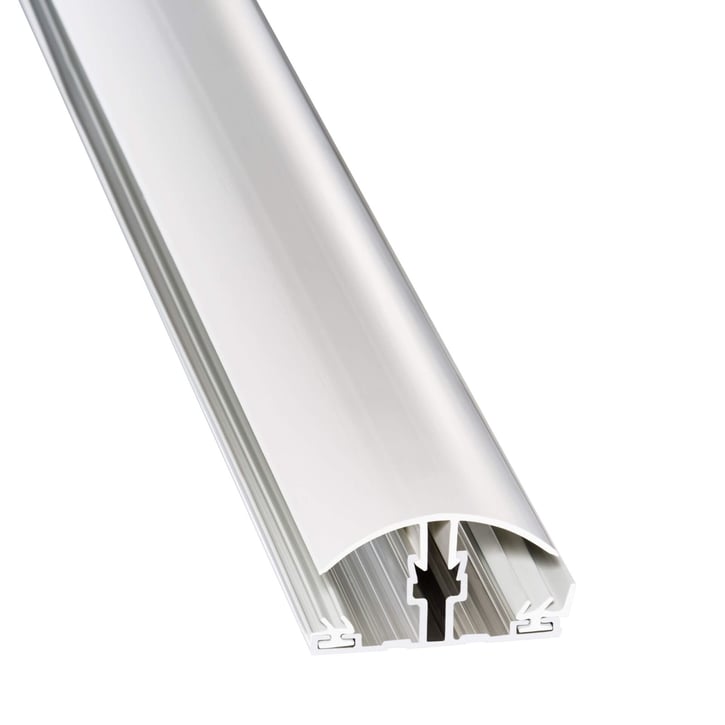 Acrylglas Stegdoppelplatte | 16 mm | Profil A4 | Sparpaket | Plattenbreite 980 mm | Opal | Breite 3,09 m | Länge 2,00 m #6